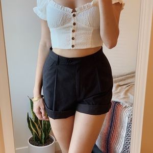 Vintage black Bermudas